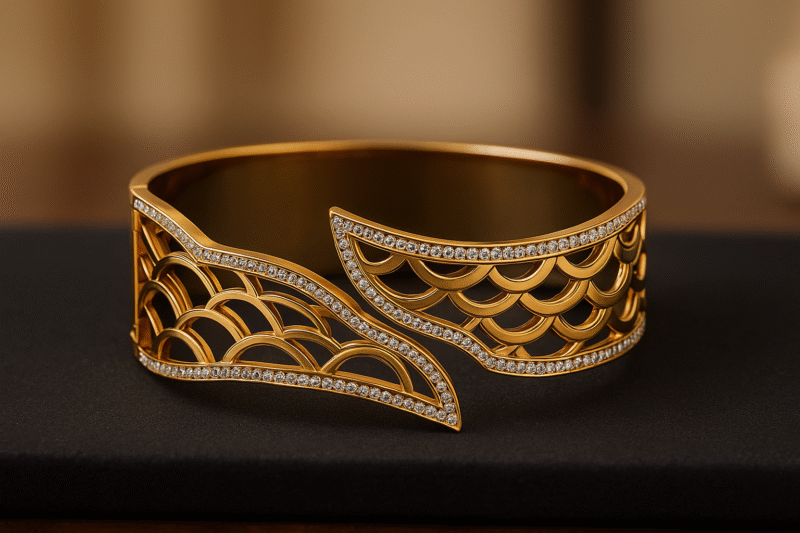 Golden Phoenix Cuff - Image 3