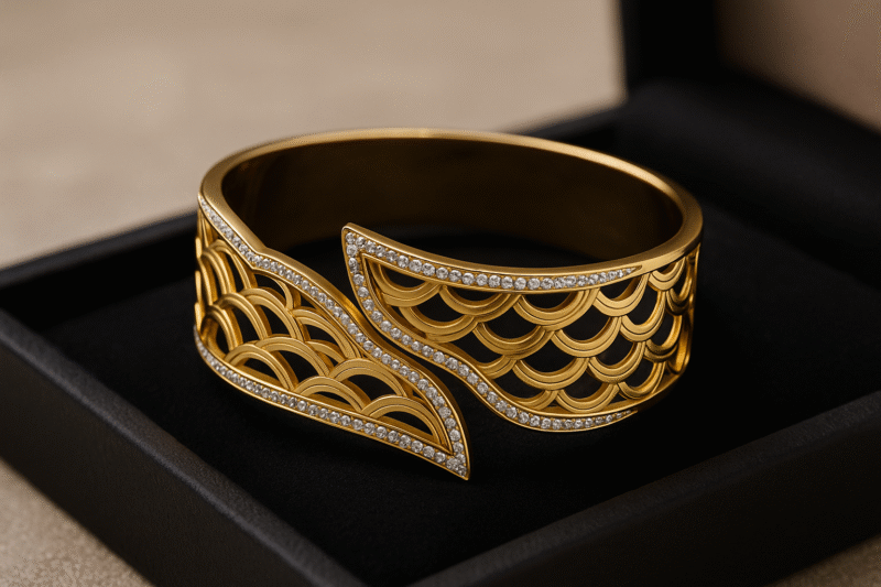 Golden Phoenix Cuff - Image 2