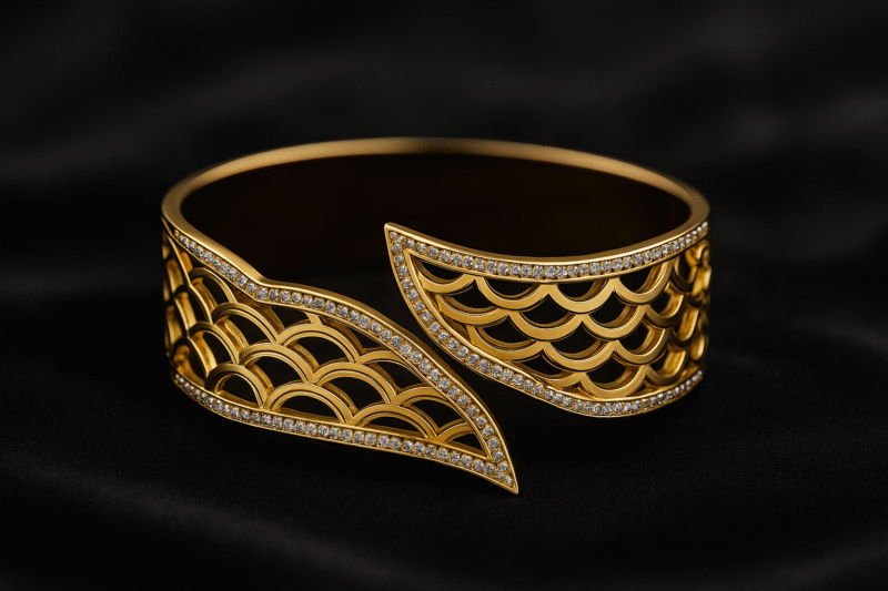 Golden Phoenix Cuff - Image 4