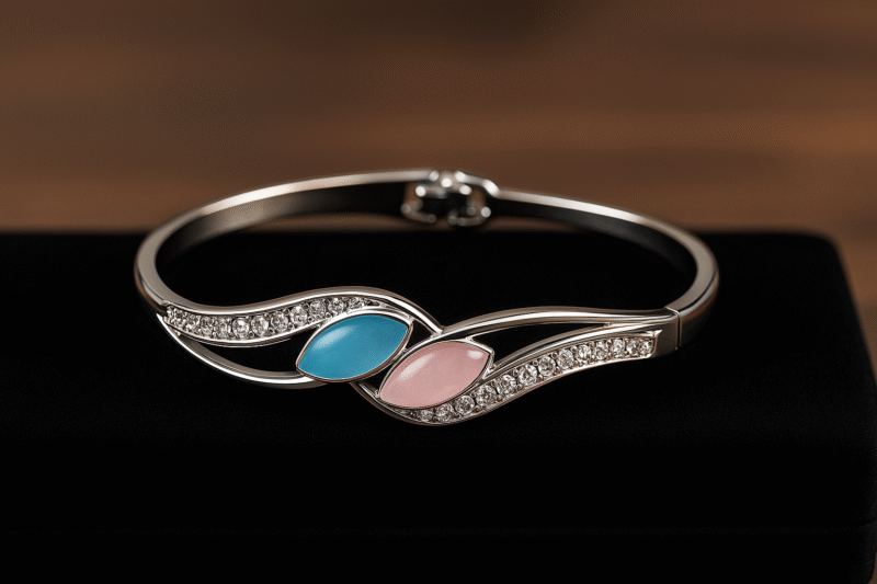 Twilight Petals Bangle