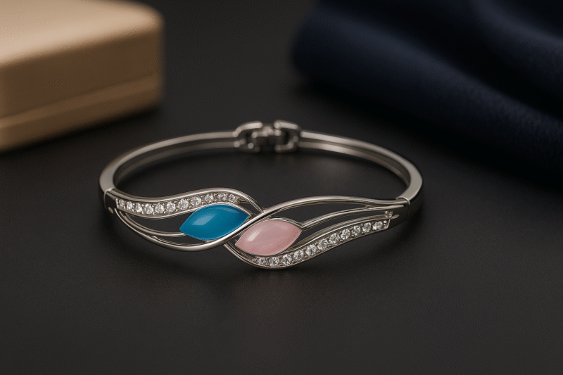 Twilight Petals Bangle - Image 2