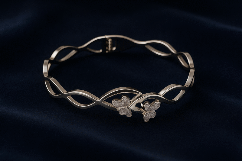Butterfly Whispers Bangle - Image 3