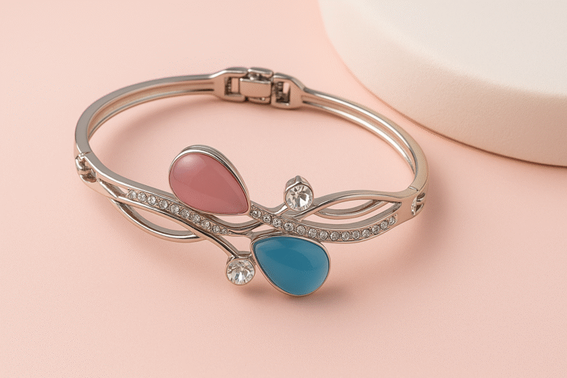 Petal Dew Bangle - Image 2