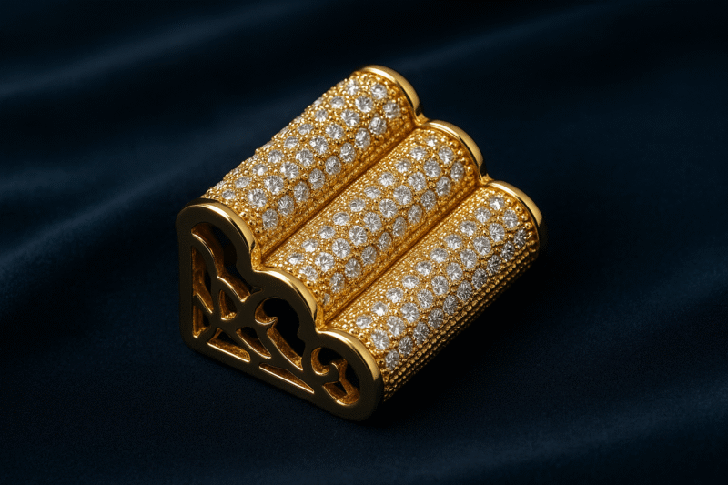 Regal Crest Bead Charm