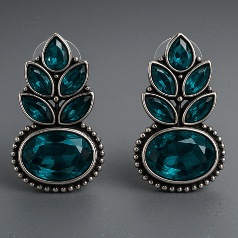 Regal Leafstone Studs