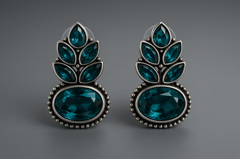 Regal Leafstone Studs
