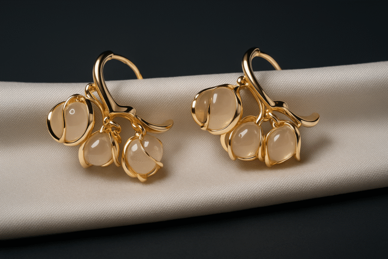 Blossom Drop Hook Earrings