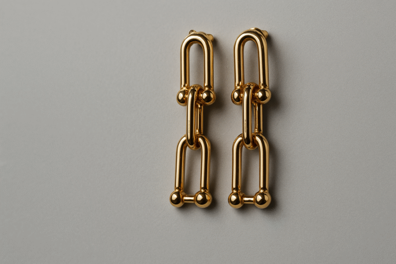 Timeless Trio Earring Set – Stud, Floral & Dangler Combo - Image 2