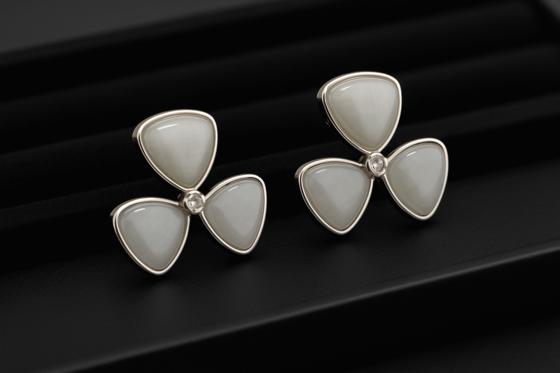 Petal Prism Studs - Image 3