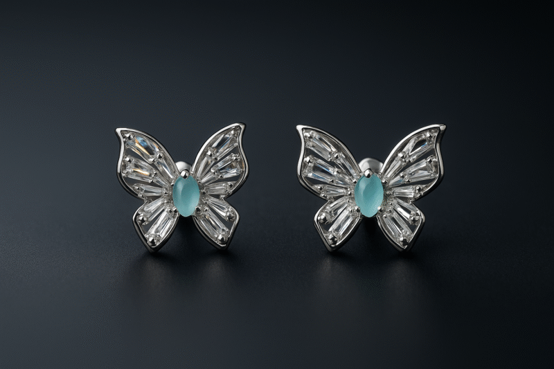 Twilight Butterfly Sparkle Studs