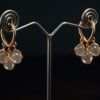 Petal Cluster Hoop Earrings