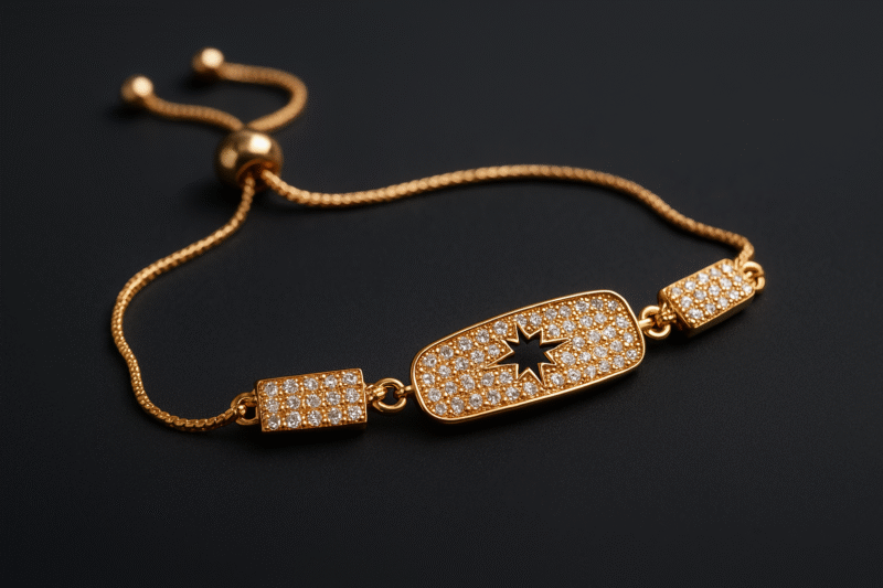 Starlit Spark Adjustable Bracelet - Image 2