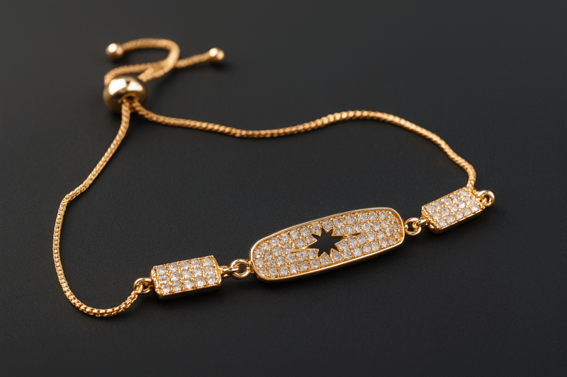 Starlit Spark Adjustable Bracelet - Image 3