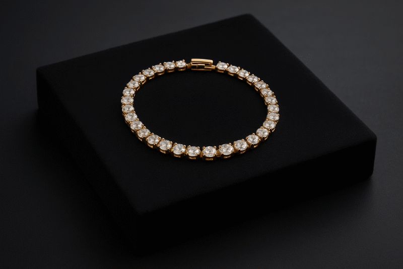 Oval Radiance Tennis Bracelet - Image 3