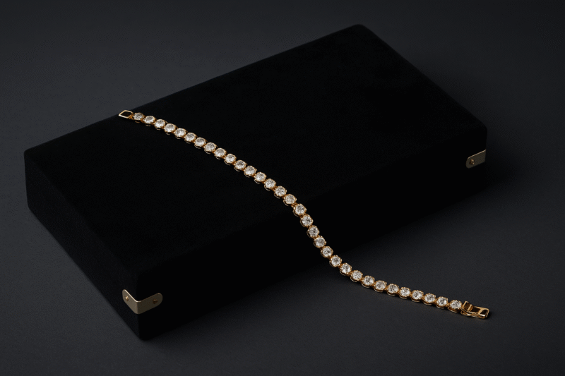 Oval Luxe Tennis Bracelet - Image 3