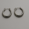 Anti-Tarnish Classic Dome Hoop Earrings