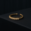 Radiant Sparkle Open Band Ring