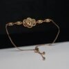Floral Embrace Adjustable Bracelet