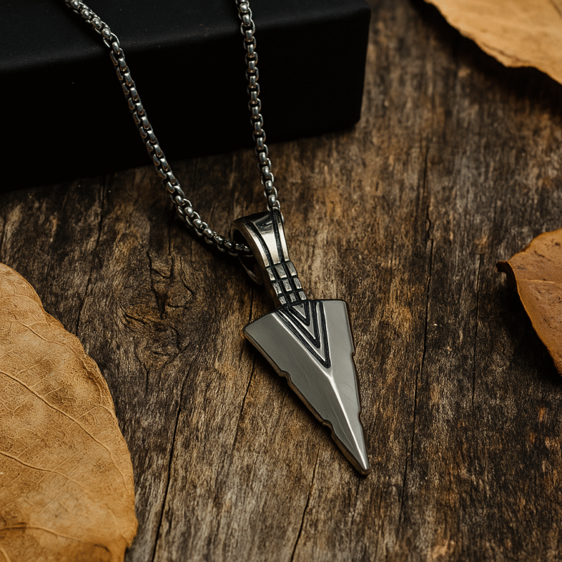 Titan Edge Arrowhead Pendant - Image 2
