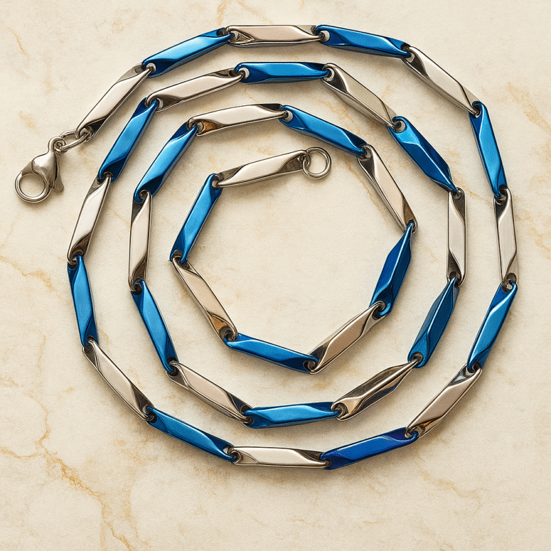 TwistLink Blue Steel Chain